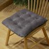 Seating Cushion Cute Color Matching Warm Plush Comfortable Fill Chair Pillow for Autumn Winter