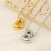 26 Initial Letter Stainless Steel Balloon Bubble Necklace for Women Personalized Jewelry Gift Wholesales