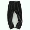 Trade Cattle Goods Overplus Order Spring and Autumn Men's Elastic Waist Solid Trousers Straight Sweatpants Loose Casual Pants Straight Pants Fashion