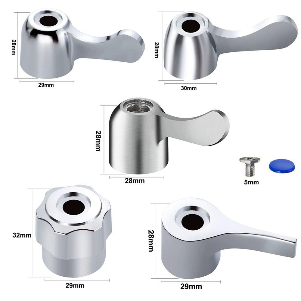 New Triangle Valve Faucet Handle Small Spout Universal Dish Basin Handle Faucet Switch Handle