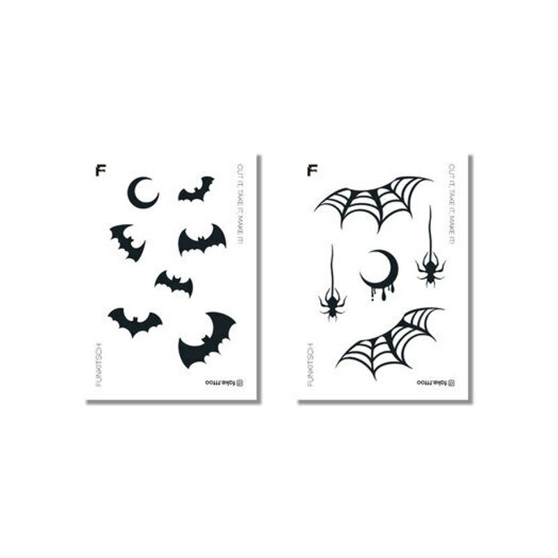 

Набор тату-стикеров Бэт-Паук