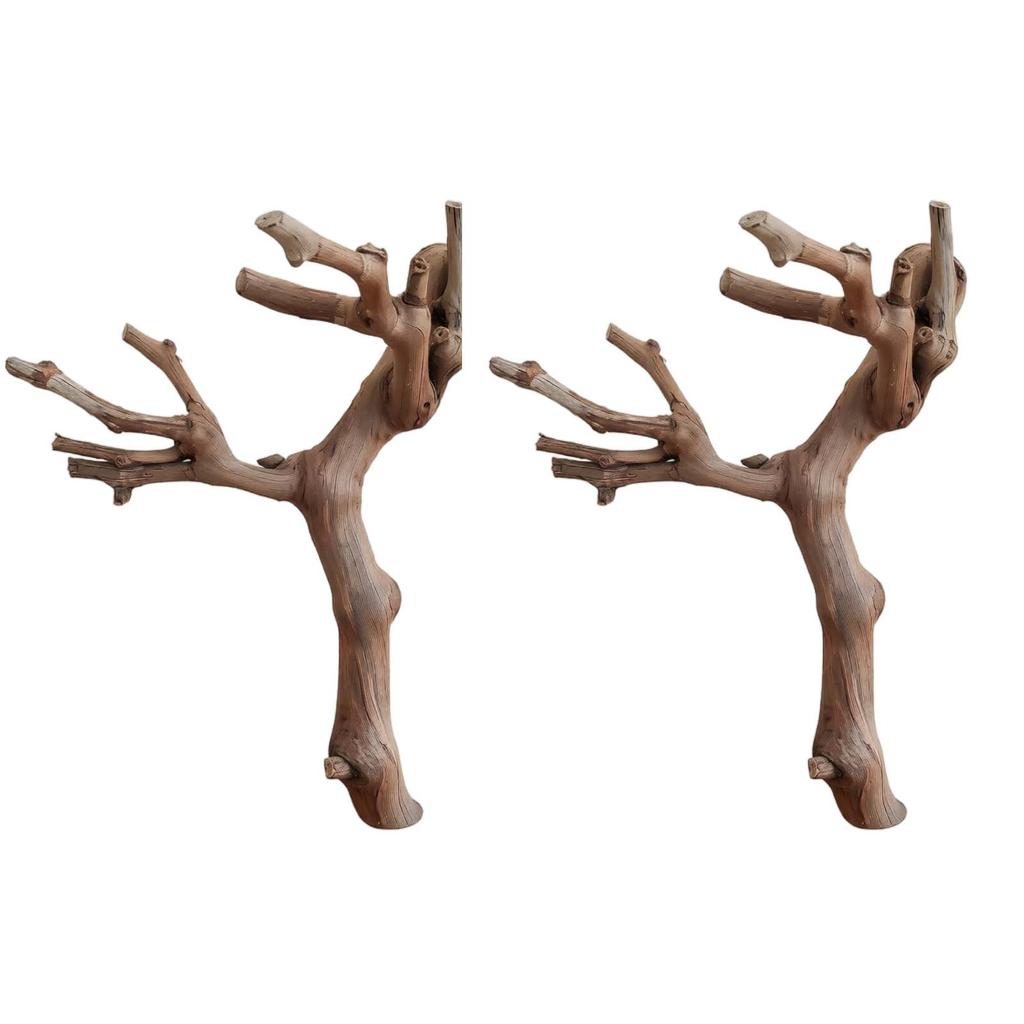 Traubenholz Kleintierspielzeug, Natürliches Spielzeug für Vögel, Hamster, Kaninchen und Chinchillas, Holz-Haustierspielzeug für Kleine