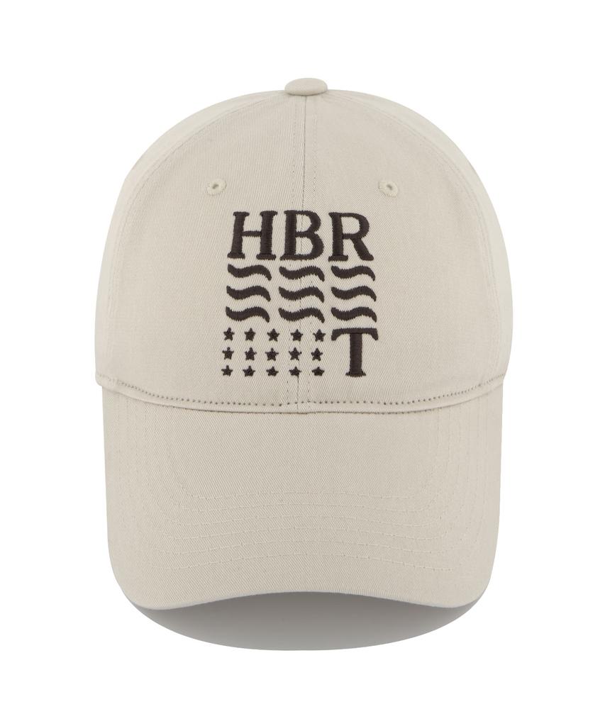 Hebeles Hbr American Flag Washed Ball Cap - Beige