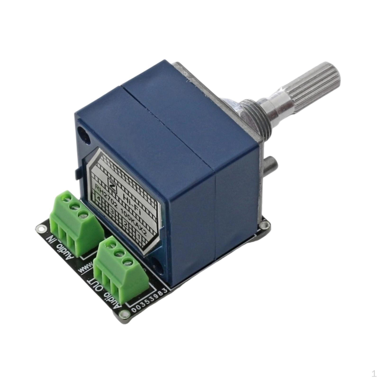 

PH2702 Потенціометр регулювання гучності Аудіо 2-канальний Легка DIY установка для