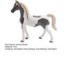 PVC Simulation Horse Figurine Miniature Pony Stallion Mare Sculpture Educational Toy Farm Animal Model Decoration Ornament