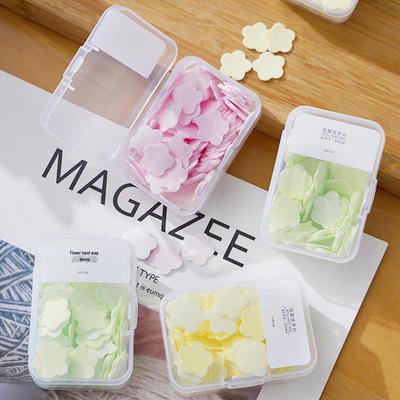 Portable Disposable Hand Soap Sheets - Travel Box with Customizable Logo