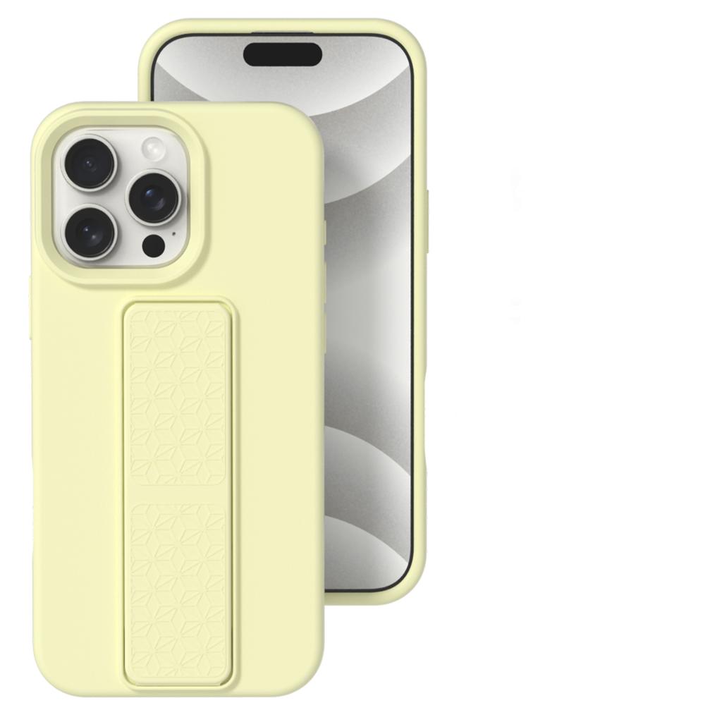 Liquid Soft Silicone invisible Folding Stand Holder Phone Case For Apple iPhone 17Air16 15 14 13 12 11 Pro Max Shockproof Cover