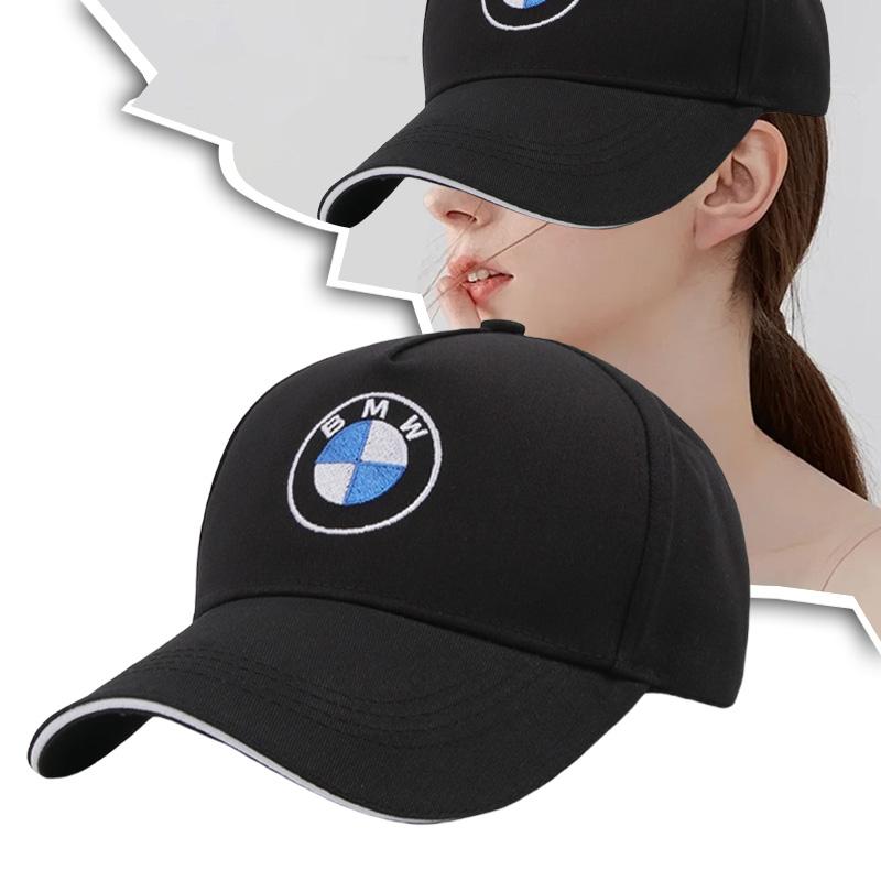Car Baseball Cap Peaked Cap Adjustable Unisex Summer Dad Hat Shade Sport Baseball Hats For BMW E46 E90 E60 F30 X1 X2 X3 X5 X4 X6 RO2