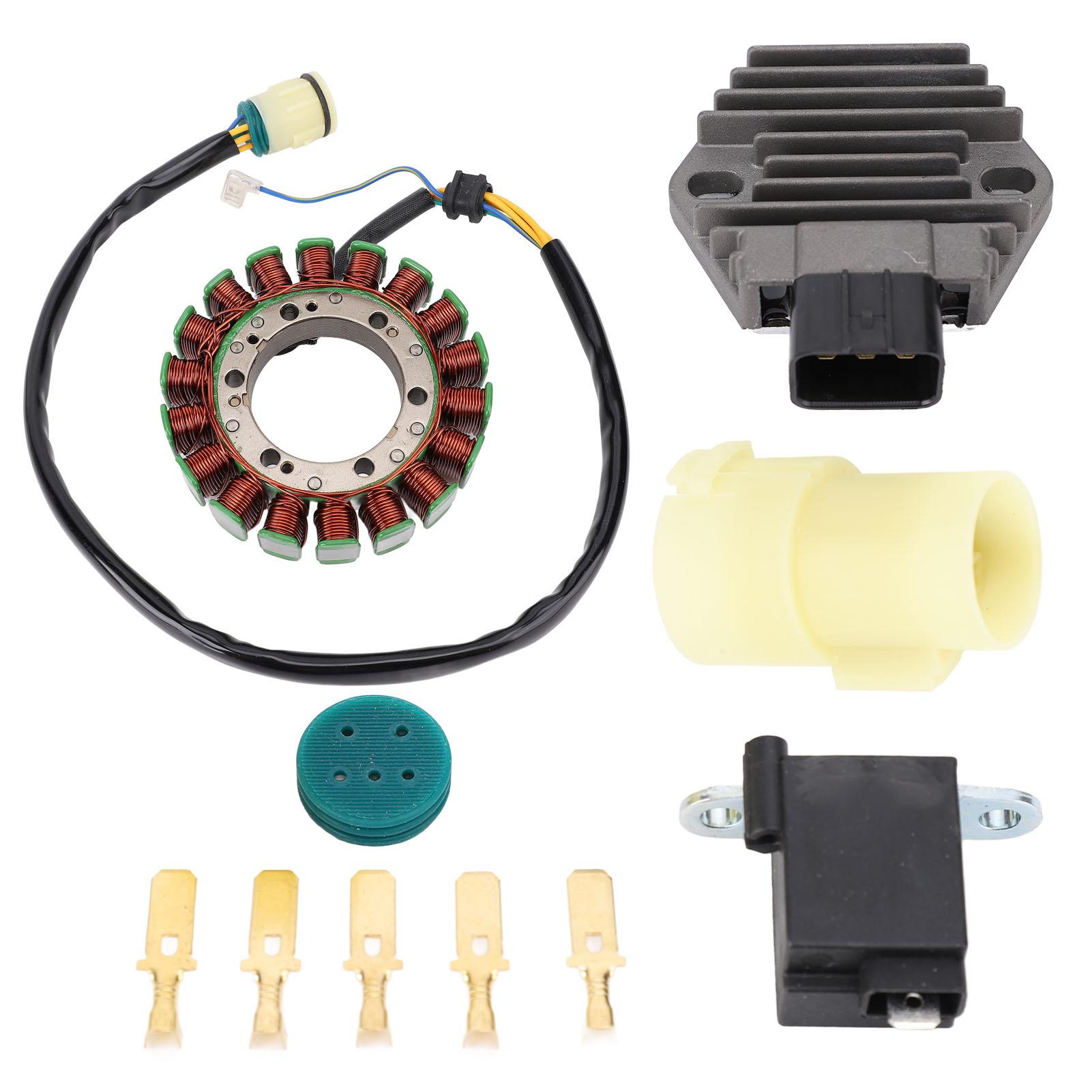 

Stator Coil Voltage Regulator Rectifier Kit 31600 HM7 003 Enhanced Power Efficiency Replacement for