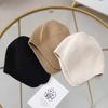 Autumn and Winter Children's Korean Solid Color Knitted Hat Baby Women Ins Versatile Thin Windproof Fashion Kid Hat Men