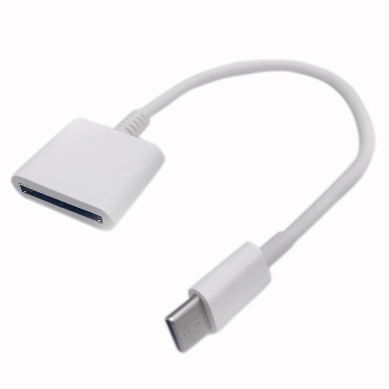 Apple 4 to Type-C Adapter Cable, 30-pin to Type-C Adapter Head, Apple Charging Cable