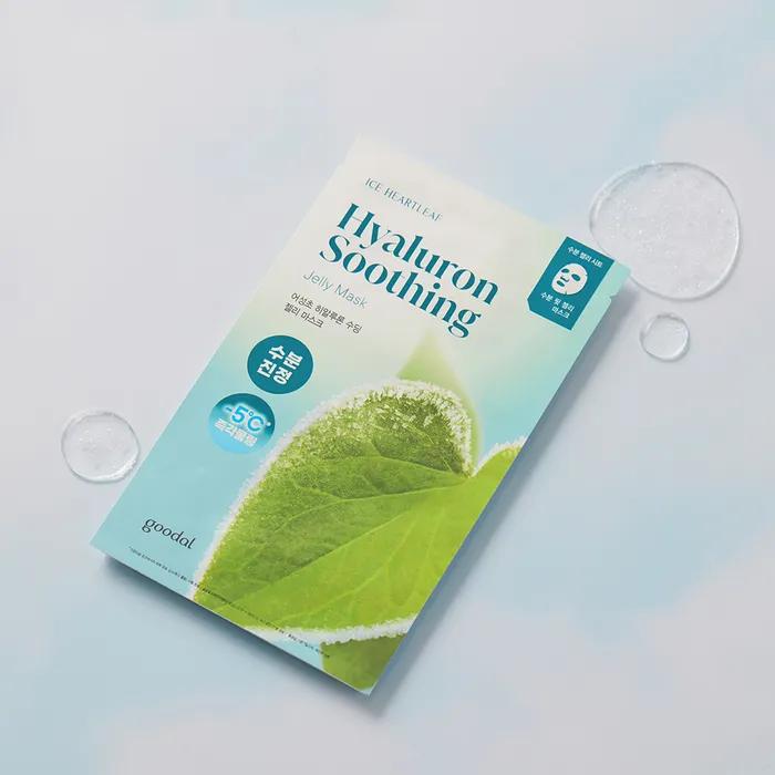 [3 Sheets] Goodal Houttuynia Cordata Hyaluronic Soothing Jelly Mask