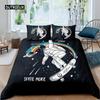 Skateboard Quilt Cover Boys Teens Sports Comforter Cover Microfiber 2/3pcs Graffiti Art Single Size Bed Linen Package Double Size Queen Size King Size