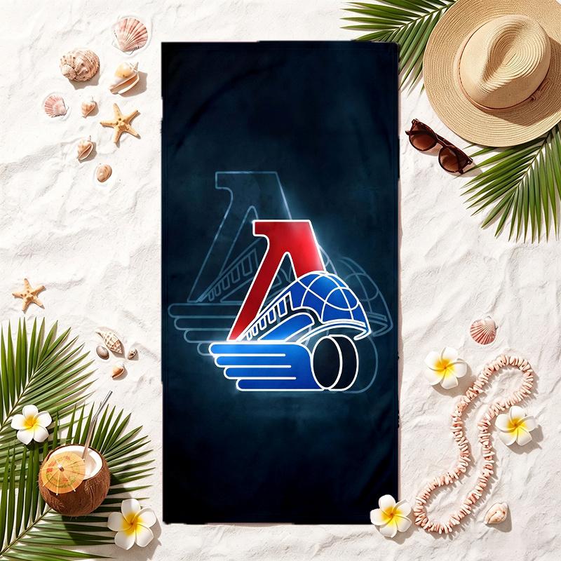 Lokomotiv Yaroslav (19) Soft Beach Towel Stylish Beach Pool Towel for Summer Seaside Vacation Travel