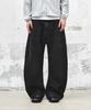 INTEMPOMOOD Pale Fade Curved Denim_Black
