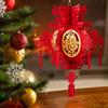 Hangings Red Chinese Lanterns Non-woven Red Fu LuckyLanterns Spring Festival Fuzi Lantern Ornaments For Restaurant Celebration
