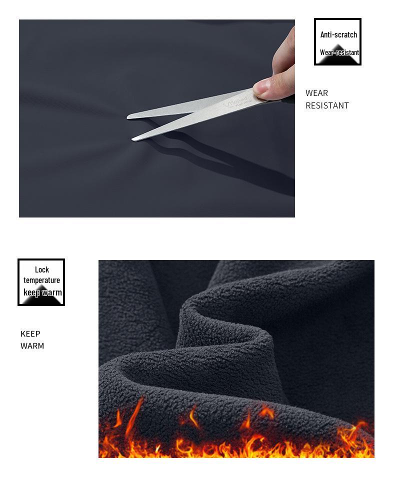 3-in-1 Men's Assault Jacket: New 2025 Autumn/Winter Outdoor Windproof, Waterproof Hooded Workwear