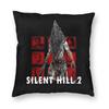 Silent Hill 2 Horror Game Pillow Case - Polyester Square Cushion Cover For Sofa Fashion Decor