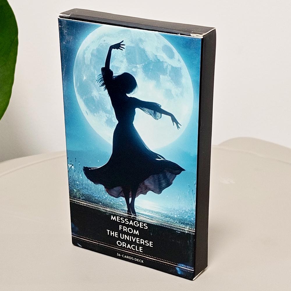 Botschaften aus dem Universum Orakel 12*7cm 36 Spirituelle Affirmationskarten für Führung & Manifestation