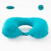 Milk Silk Inflatable U-Shaped Neck Pillow for Travel