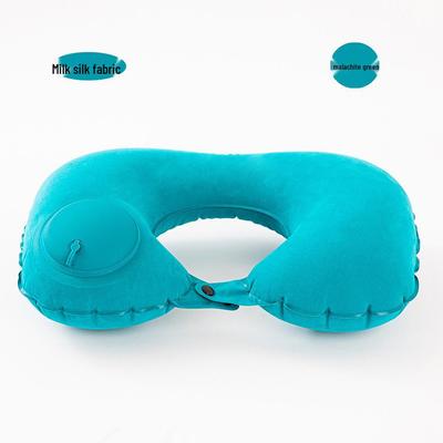 Milk Silk Inflatable U-Shaped Neck Pillow for Travel