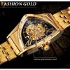Forsining New Men's Fashion Casual Hollow Watch Automatic Mechanical Watch GMT1199-2-A
