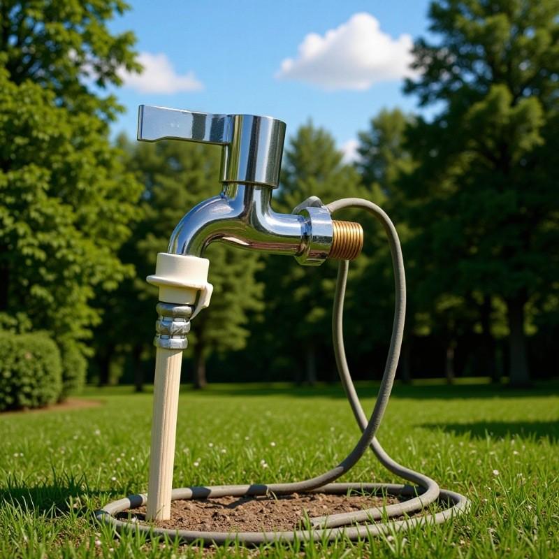 Durable Single Handle Faucet with Thickened Ceramic Core - Quick Open, Explosion-proof, Freeze-proof, Sun-proof