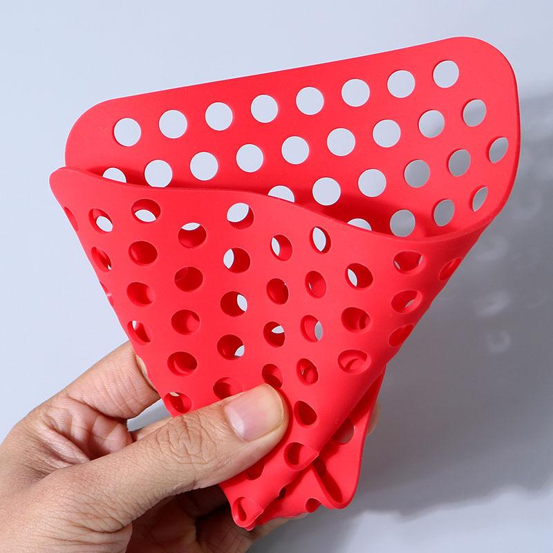 Reusable Air Fryer Liners Square Non-Stick Food Grade Silicone Basket Mats for Oven Air Fryer Kitchen Tool Kitchen Accessories
