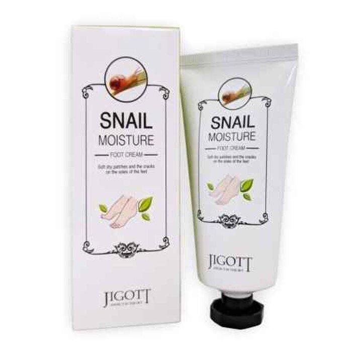 JIGOTT SNAIL MOISTURE FOOT CREAM