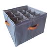 Cross-border Multi-functional Foldable Fabric Shoe Storage and Organizer Box with Lid