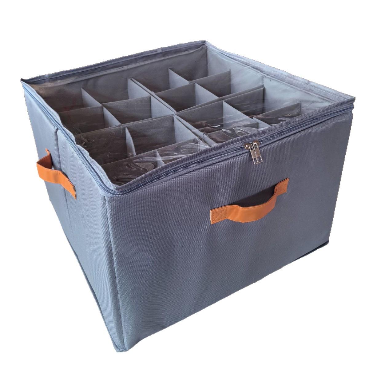 

Трансграничный многофункциональный складной тканевый ящик для хранения и органайзер для обуви с крышкой 43*43*30