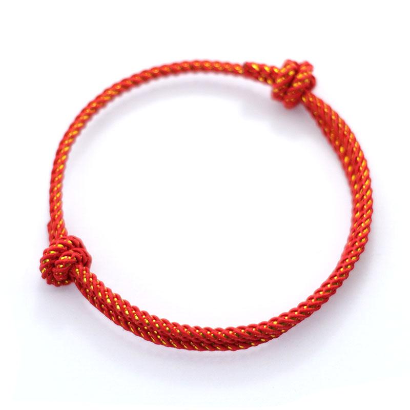 Good Luck Red Rope Bracelet For Men Women Adjustable Handmade Braided Charm Braclet Friendship Braslet Couple Brazalete Pulsera