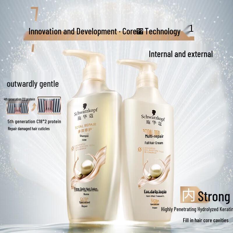 Schwarzkopf Multi-Effect Repair Shampoo & Conditioner Set