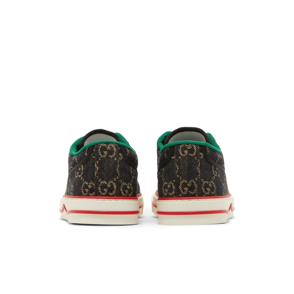 Gucci Tennis 1977 'Black Ivory' (Unisex) Black / Ivory Canvas Shoes 606111 UN320 1291
