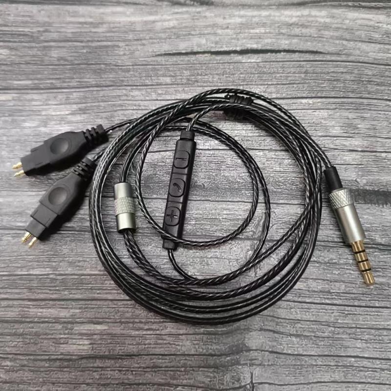 Hochwertiges Ersatzkabel für HD580 HD650 HD600 HD25 HD265 HD525 HD545 Kopfhörer Kabel mit sauerstofffreiem Kupferkern