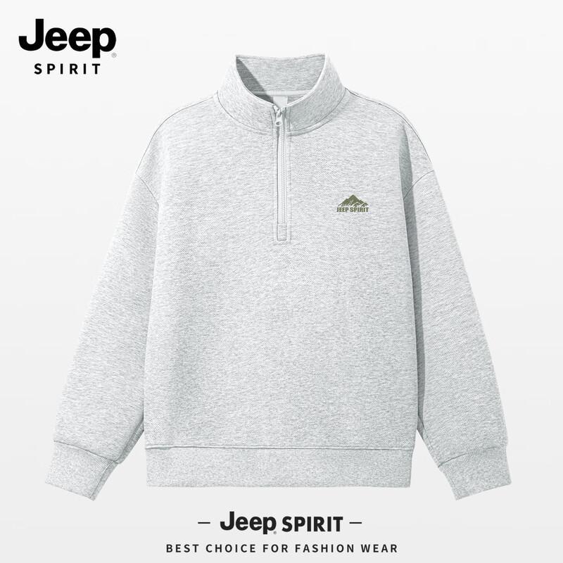 

JEEP SPIRIT Men s 2025 Fashion Pullover Sweatshirt XL