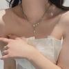 Moonstone Zircon Necklace: Luxury Summer Design for Women