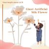 3pcs Wedding Decorations for Reception Giant Flowers for Decoration,Big Artificial Silk Flowers for Party Banquet Background