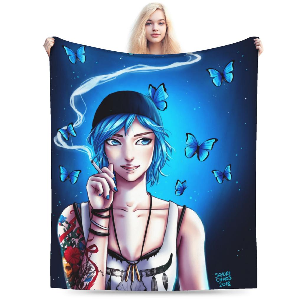 Life Is Strange Soft Blanket Kids Adult Plush Throw Blanket Aesthetic Living Room Flannel Bedspread Sofa Bed Cover