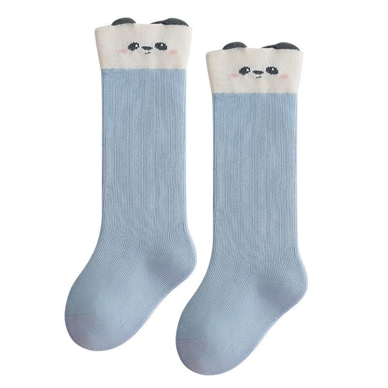 2025 Newborn Knee-High Cotton Socks: Spring & Autumn Over-the-Knee, Boneless Mid-Calf