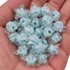 50Pcs 17mm For Jewelry Making Star Shape Loose Beads DIY Crafts Pendant Necklace Bracelet