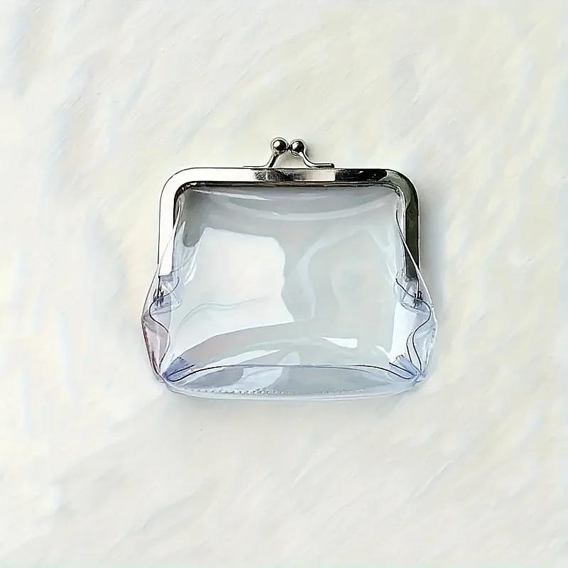 

Credit Card Bank Card Clutch Purse Coin Purse Clear Mini Coin Purse Portable Mini Makeup Pouch Travel Cosmetic Organizer