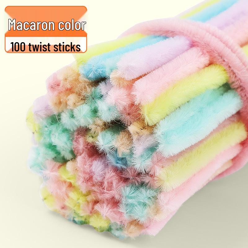 

Красочный букет из скручивающихся палочек 8 мм для детей – Материал для поделок из зашифрованных волосяных корней, Сделано вручную для проектов в детском саду