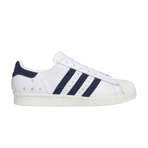 adidas Pop Trading Company x Superstar ADV  White Collegiate Navy  IE3408 43 тёмно-синий/белый