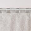 MUJI Linen Plain Weave Non-Pleated Curtains, 100cm Wide x 200cm Long, Off-White, 84759307