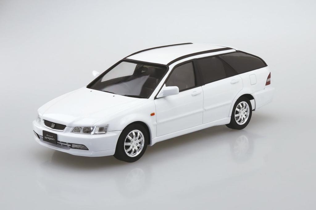 Aoshima Bunka Kyozaisha The Model Car Series Honda CF6 Accord Wagon VTL Plastic Model 1/24 No.140 '00 (Car)