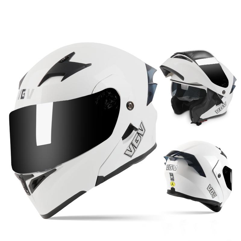 

Открытые шлемы Мотоциклетные шлемы Bluetooth полушлемы для мужчин и женщин Всесезонная езда на мотоциклах Китайский шик откидной шлем XXL