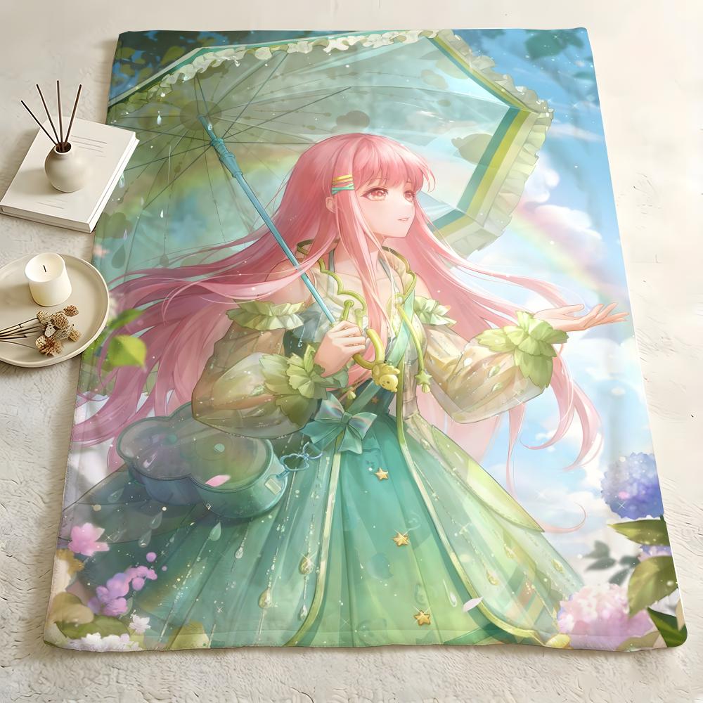 Game S-Shining N-Nikki Throw Flannel Blanket Skin Soft Suitable for Sofa Living Room Bed Travel and Gifts