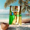 proof beach towel with Game Super Bear Adventure pattern - soft,absorbent,quick-drying,machine washable - perfect for swimming,camping,bathing