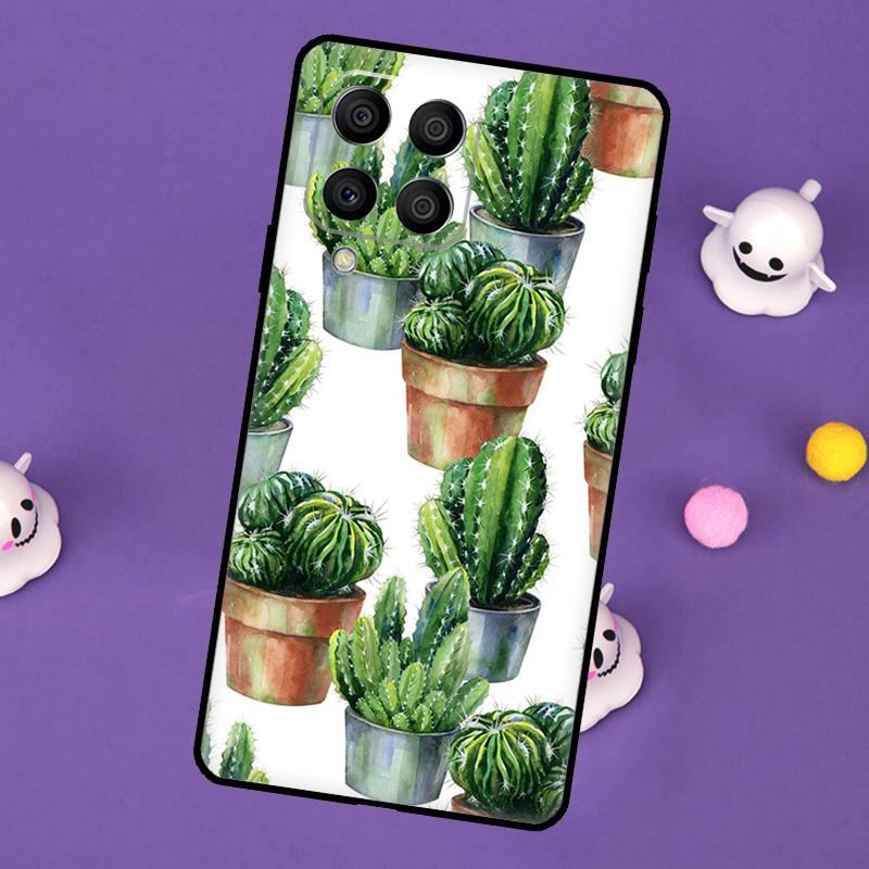 Cactus Plants Succulents Cover For Samsung Galaxy M11 M51 M31 M33 M13 M23 M53 M15 M55 M14 M34 M54 M20 M32 M52 Case